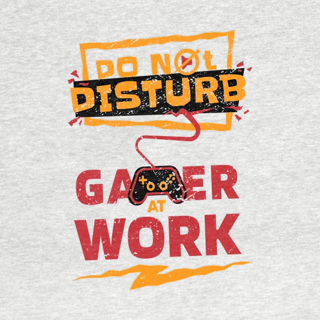 "Do Not Disturb - Gamer at Work" Epic Gaming Design for Hardcore Players by star trek fanart and more